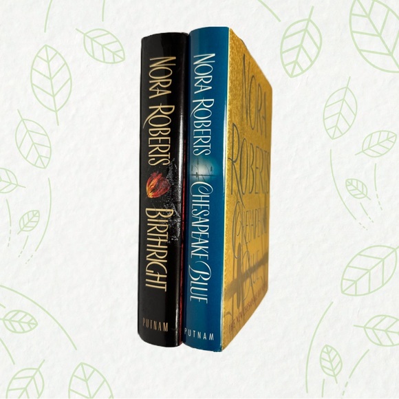 Nora Roberts Books Lot of Romance Novels Hardcover - 2 Total - Picture 2 of 10